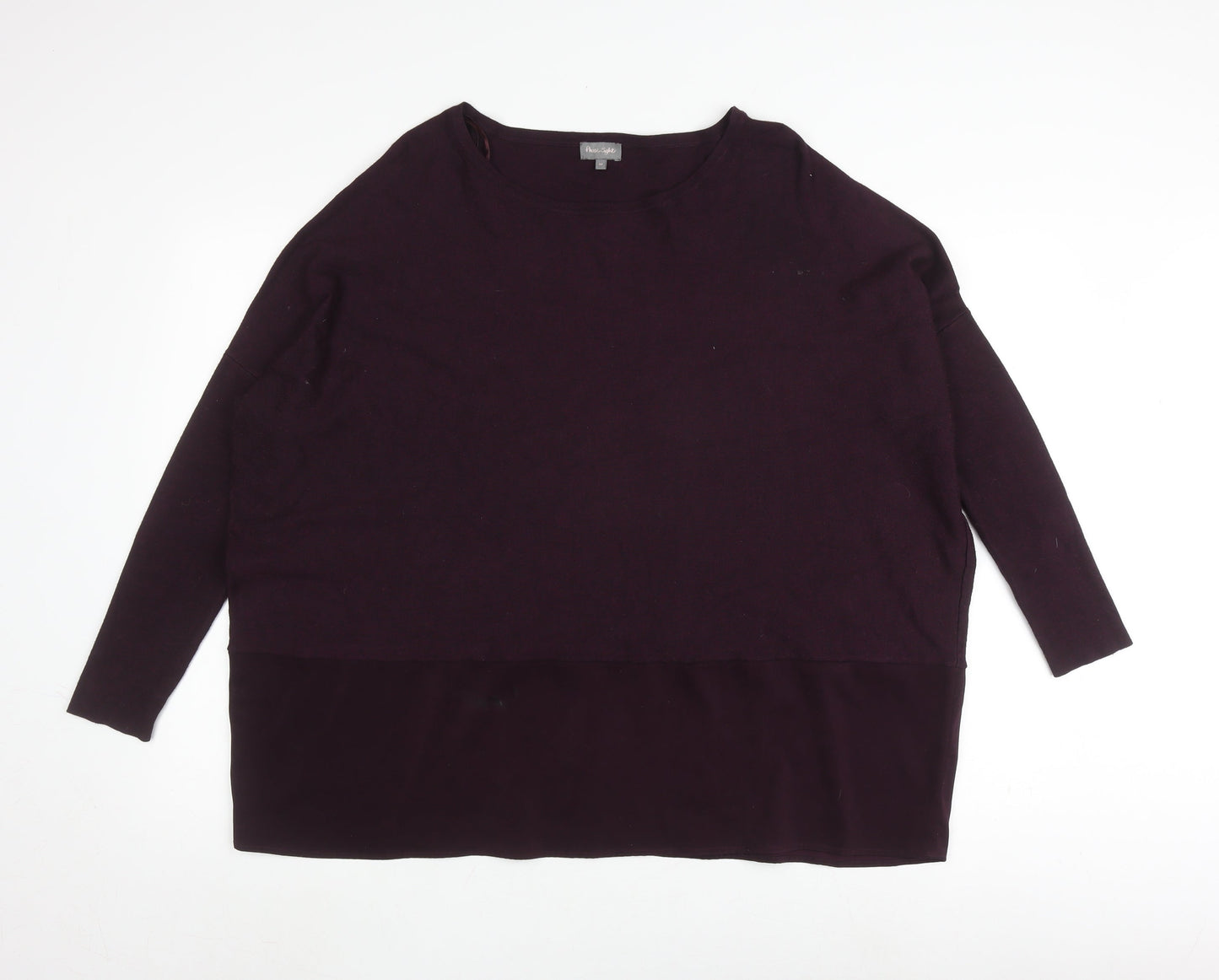 Womens UK Size M Phase Eight Purple Pullover Jumper