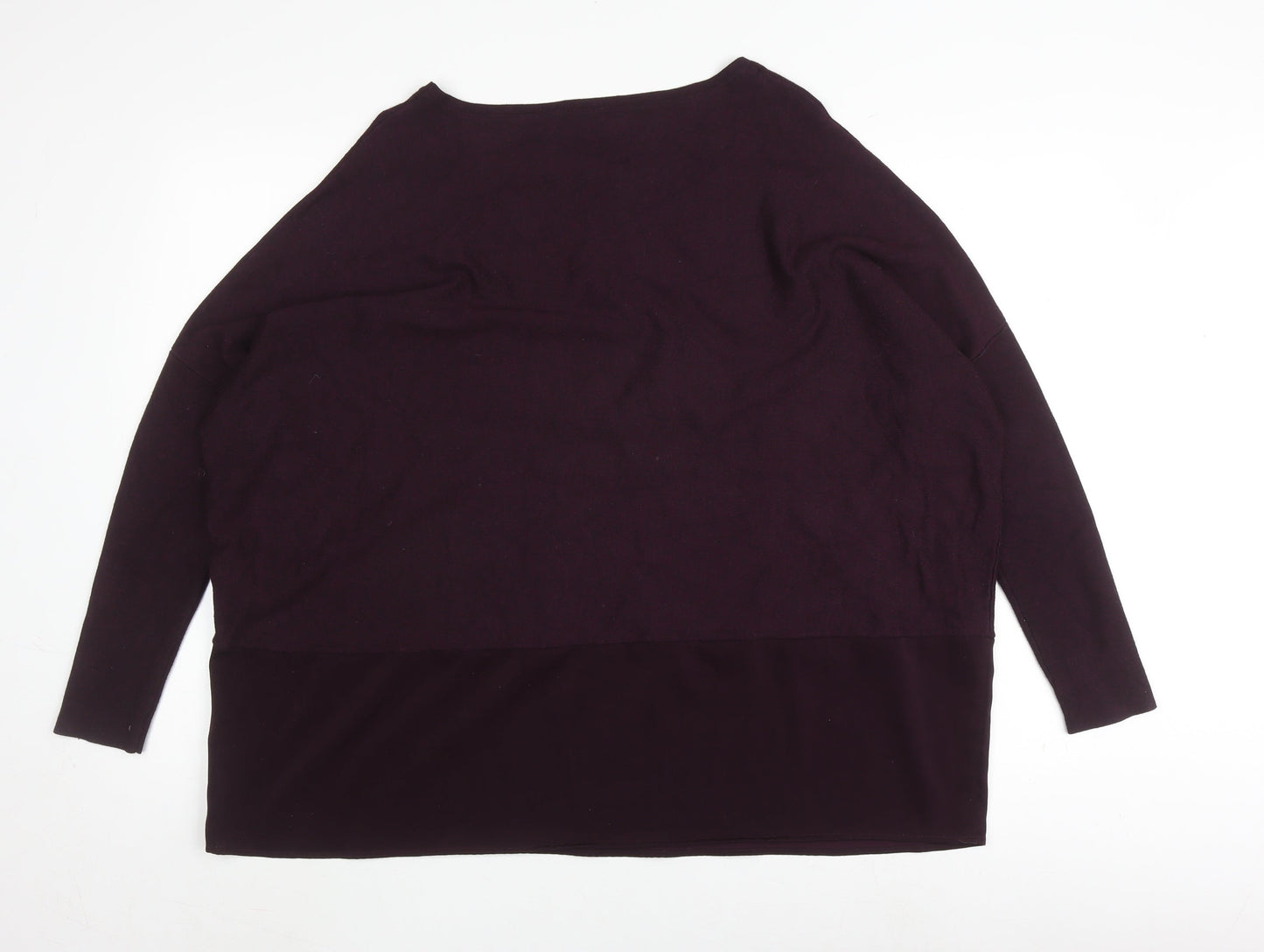 Womens UK Size M Phase Eight Purple Pullover Jumper
