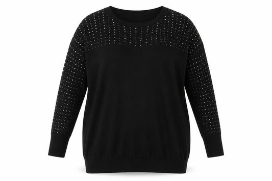 Womens UK Size L Wallis Black Pullover Jumper