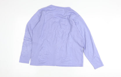 Womens UK Size M Honor Millburn Purple Cardigan Jumper