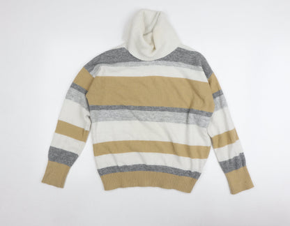 Womens UK Size 12 Mantaray Multicoloured Pullover Jumper