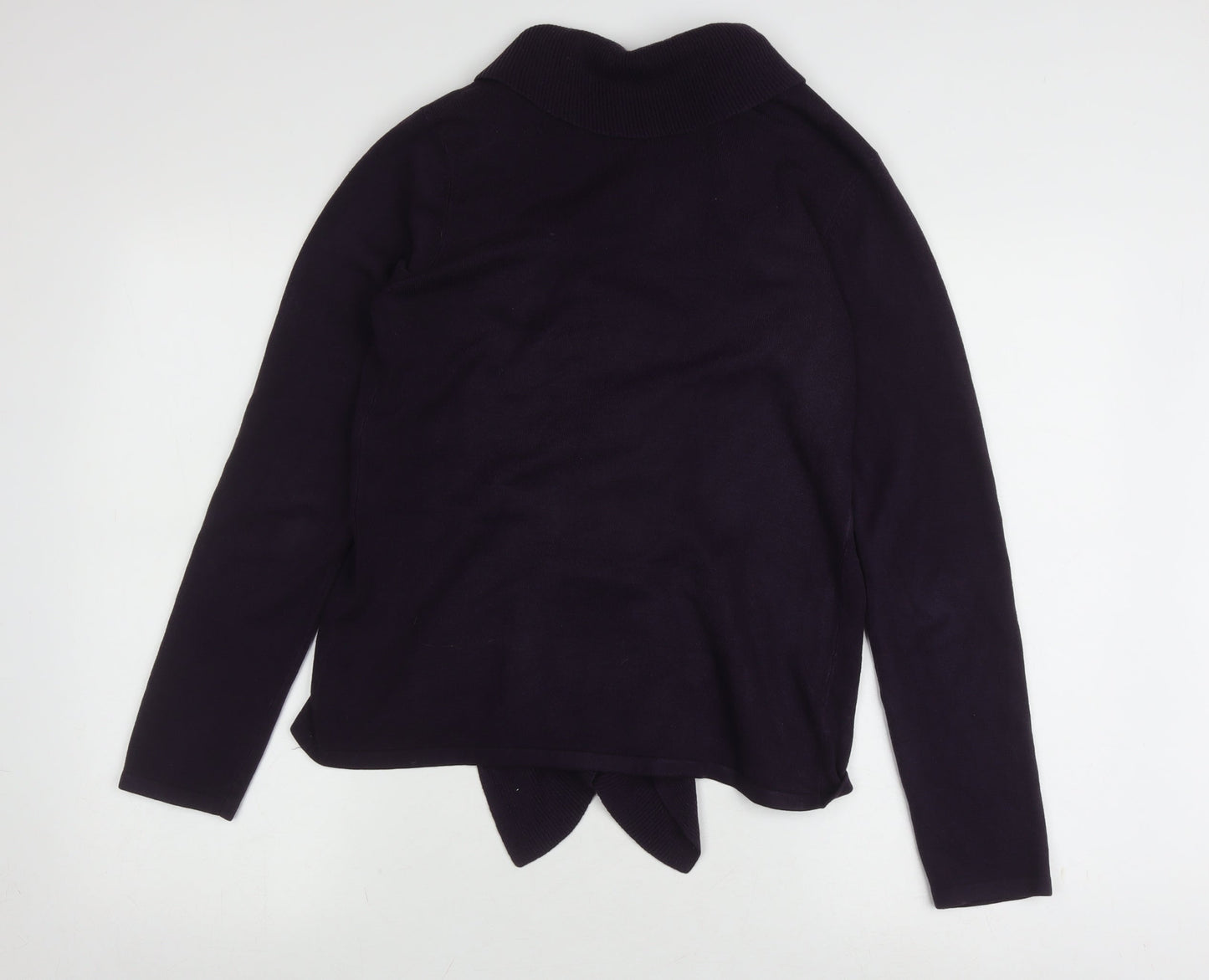 Womens UK Size 12 BHS Black Cardigan Jumper