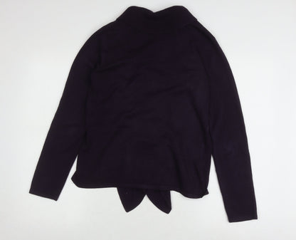 Womens UK Size 12 BHS Black Cardigan Jumper
