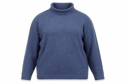 Womens UK Size 18 Cotton Traders Blue Pullover Jumper