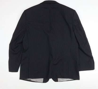 Mens UK Size 48 Marks and Spencer Regular Blue Suit Jacket