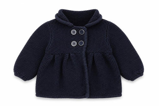 Junior J Unisex Baby Blue Cardigan, 9-12 Months, Casual Knit