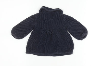 Junior J Unisex Baby Blue Cardigan, 9-12 Months, Casual Knit