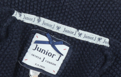 Junior J Unisex Baby Blue Cardigan, 9-12 Months, Casual Knit