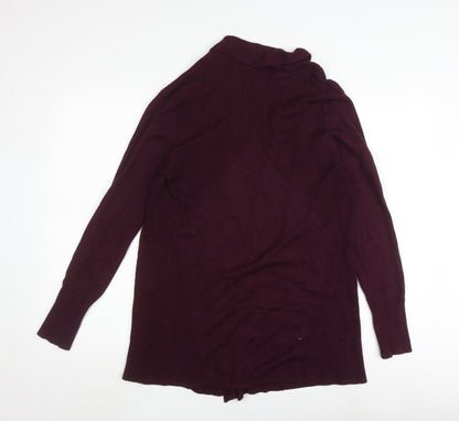 Womens UK Size 12 The Collection Purple Cardigan Jumper