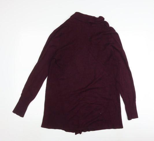 Womens UK Size 12 The Collection Purple Cardigan Jumper