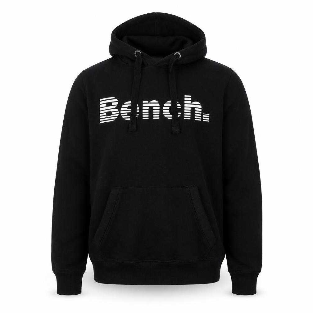 Mens UK Size S Bench Black Pullover Hoodie
