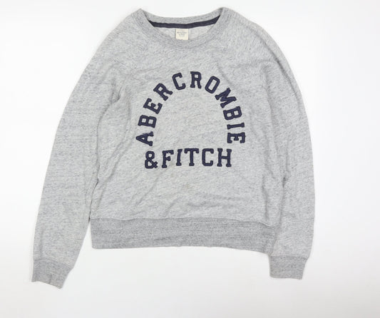 Abercrombie & Fitch Men's Grey Sweatshirt M