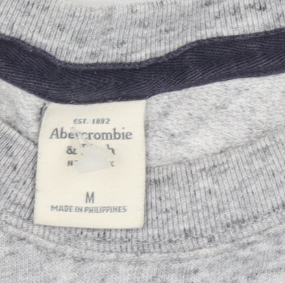 Abercrombie & Fitch Men's Grey Sweatshirt M