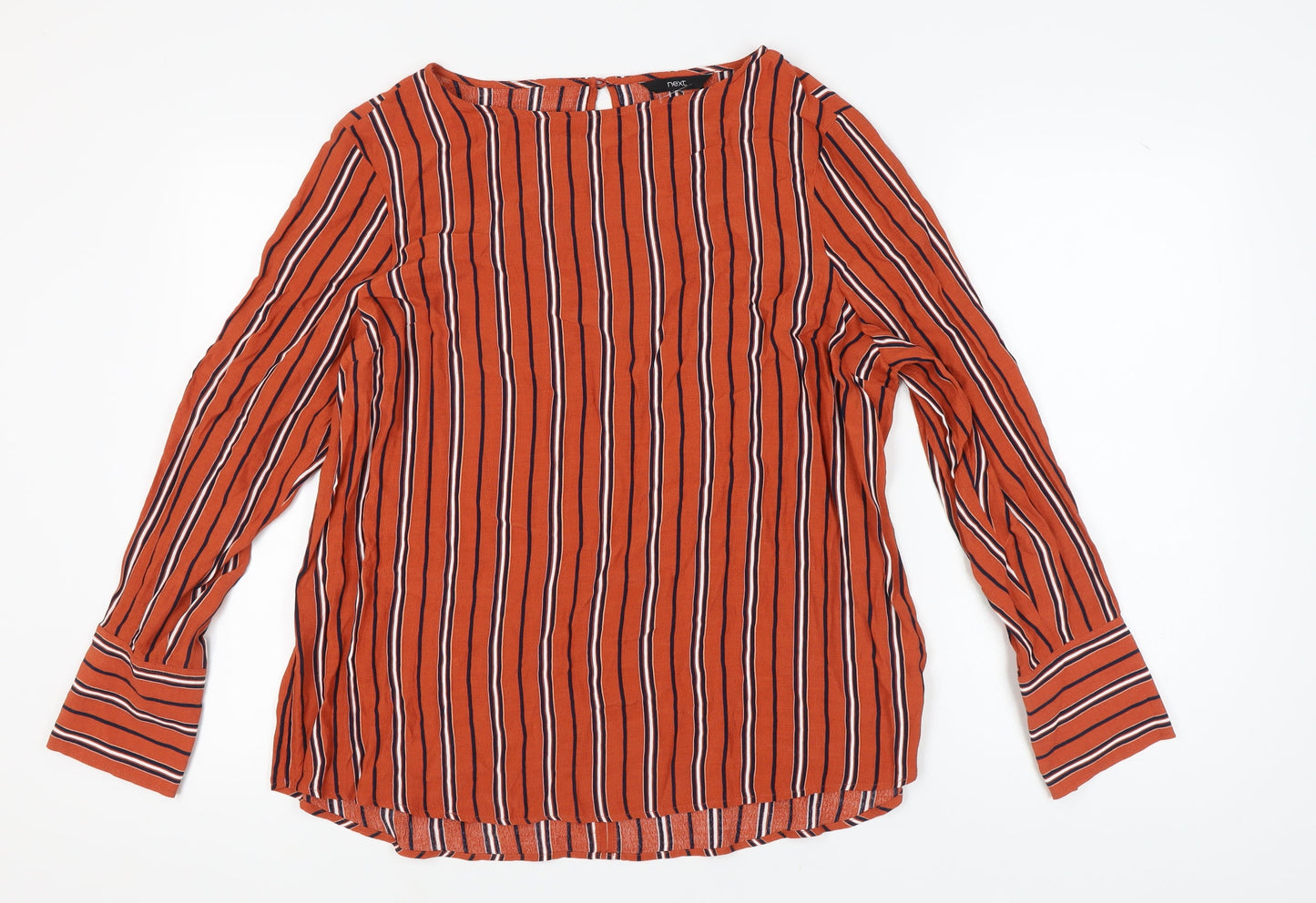 Womens UK Size 18 NEXT Multicoloured Basic Blouse