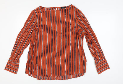 Womens UK Size 18 NEXT Multicoloured Basic Blouse