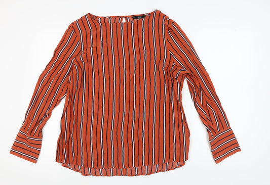 Womens UK Size 18 NEXT Multicoloured Basic Blouse