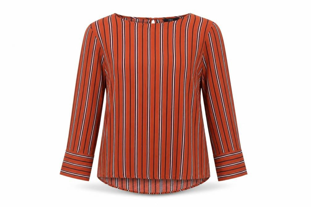 Womens UK Size 18 NEXT Multicoloured Basic Blouse