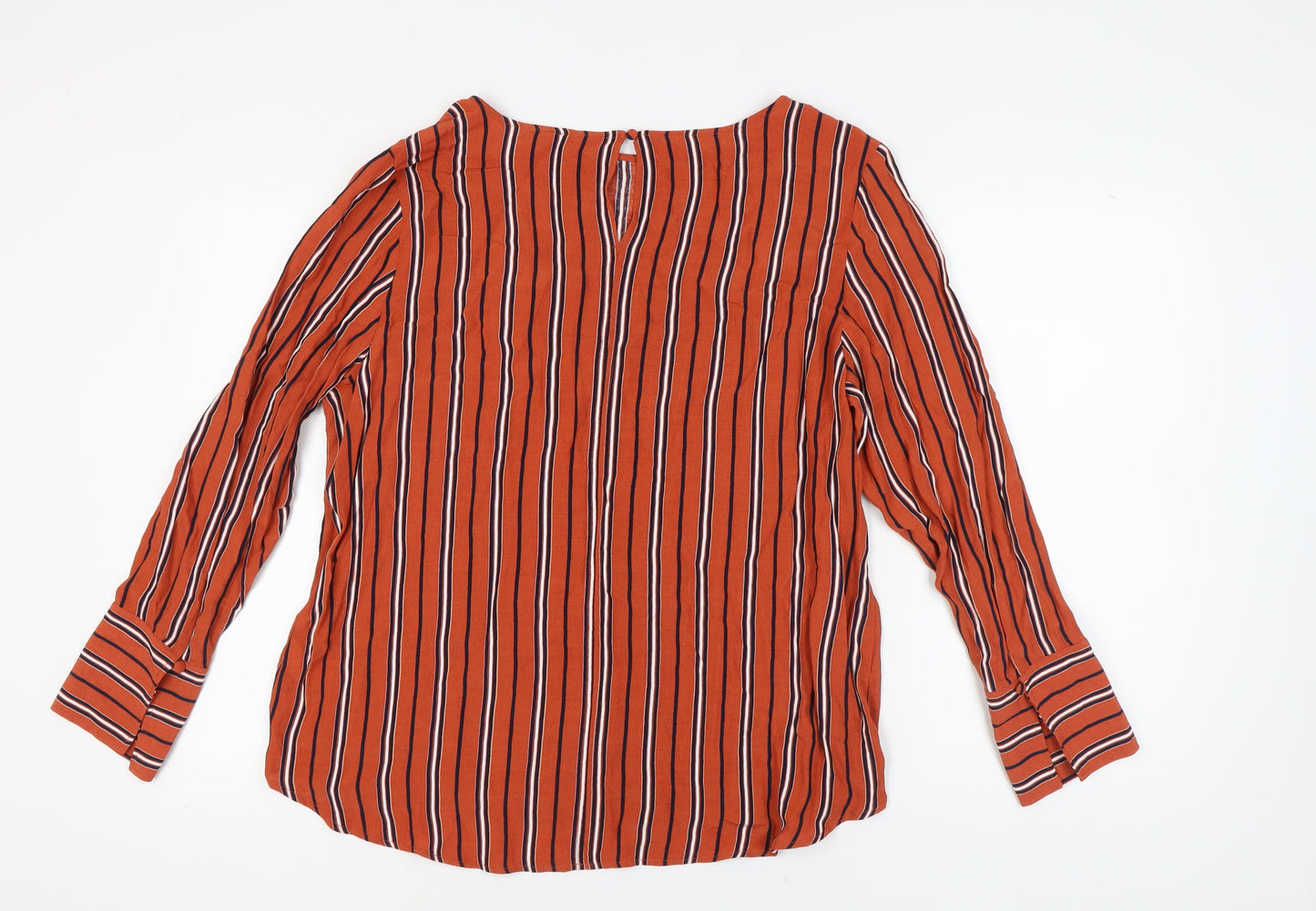 Womens UK Size 18 NEXT Multicoloured Basic Blouse