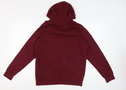 Stars & Stripes Unisex Red Large Pullover Hoodie