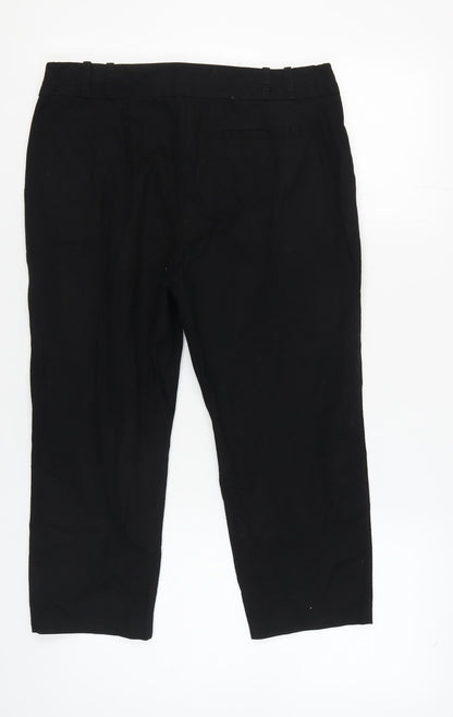 Womens UK Size 14L NEXT   Black Trousers
