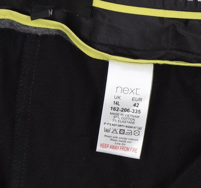 Womens UK Size 14L NEXT   Black Trousers