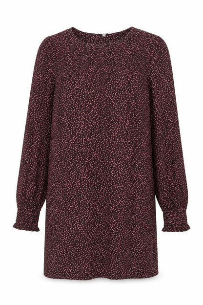 Next Women's Brown Knit Dress Long Sleeve Size 14