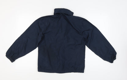 St Mark Blue Women's Windbreaker Jacket Size 12-14