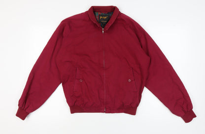 Mens UK Size M POP Red Basic Jacket