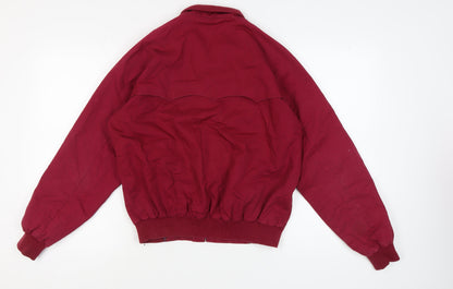 Mens UK Size M POP Red Basic Jacket