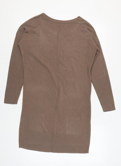 Heart & Soul Women's Brown Jumper Dress Size 16