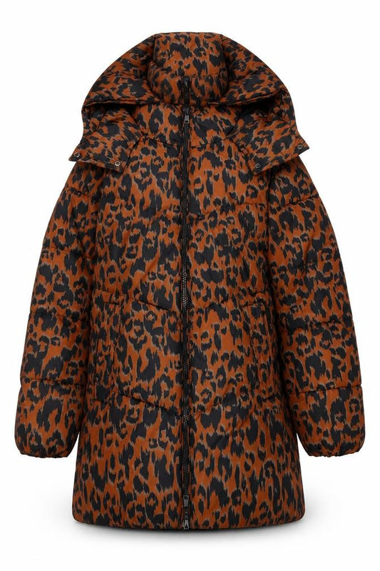 Womens UK Size 10 Roman Multicoloured Puffer Jacket