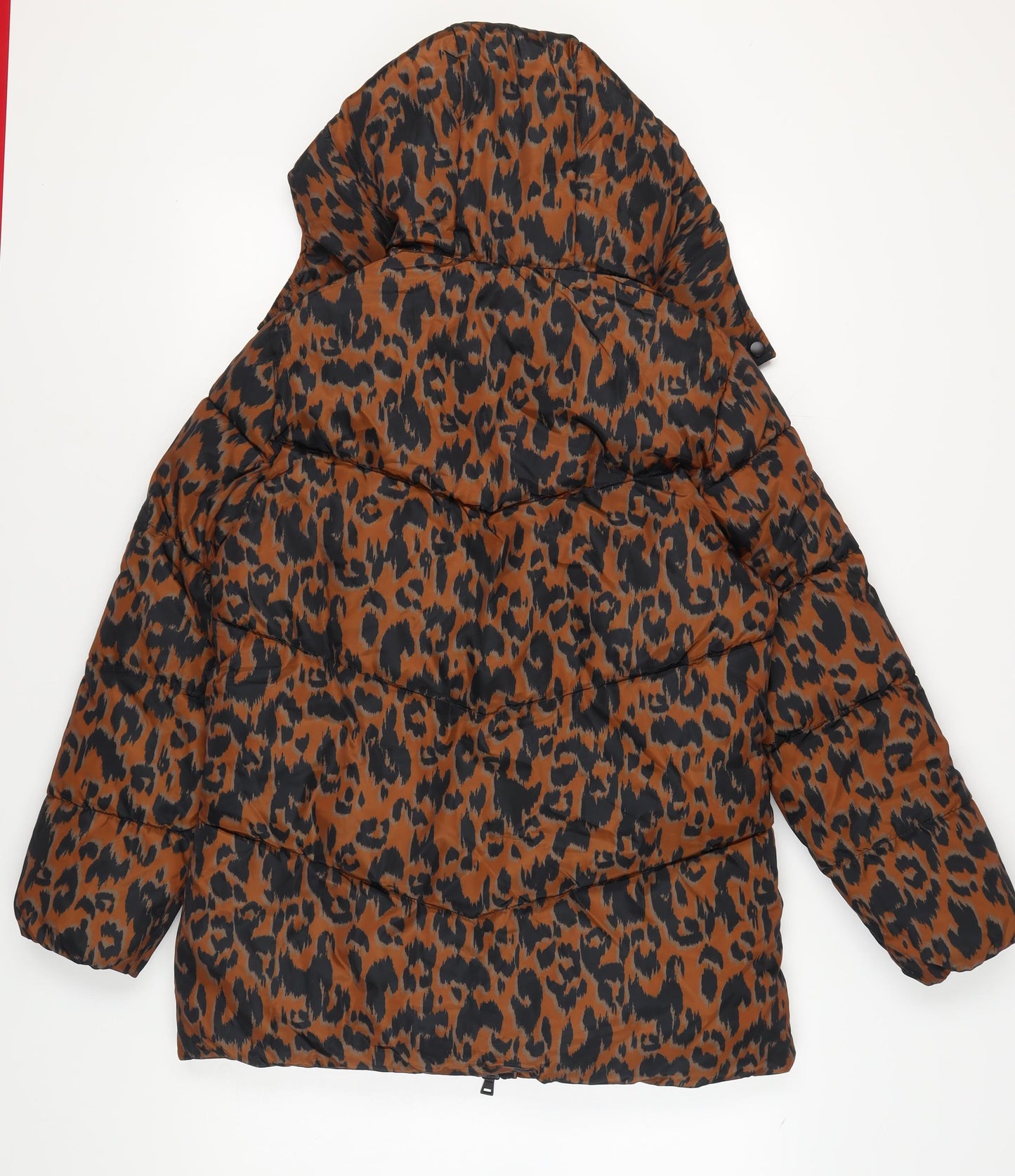 Womens UK Size 10 Roman Multicoloured Puffer Jacket