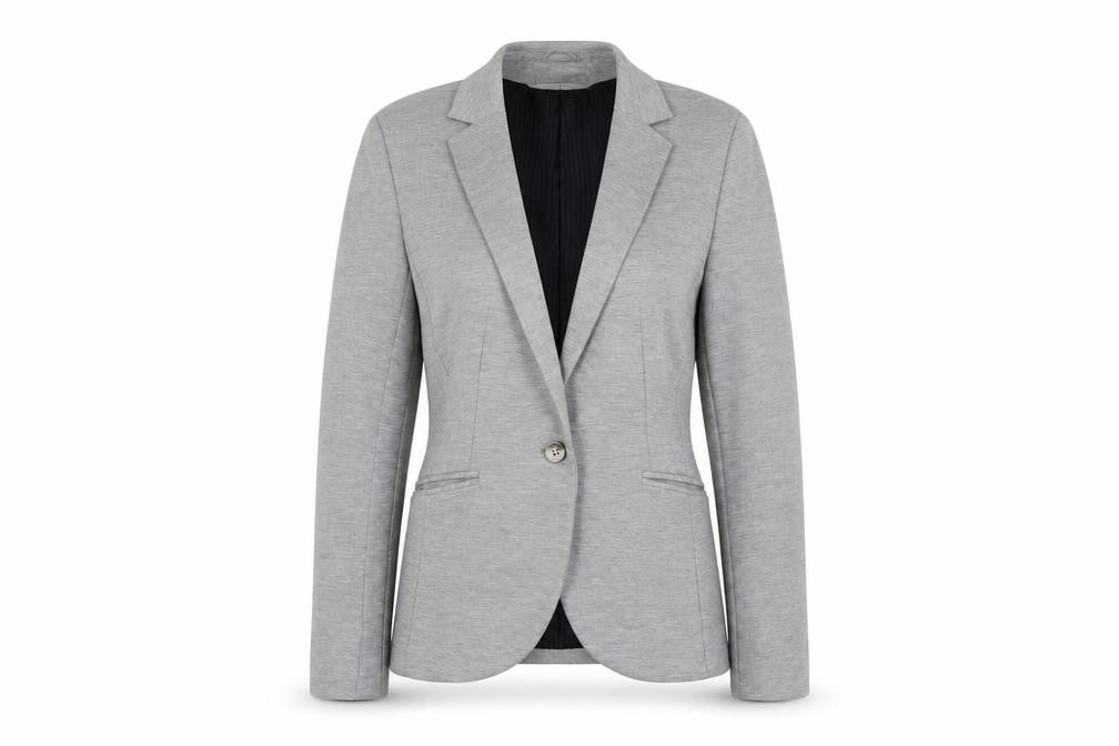 Womens UK Size 6 H&M Regular Grey Blazer