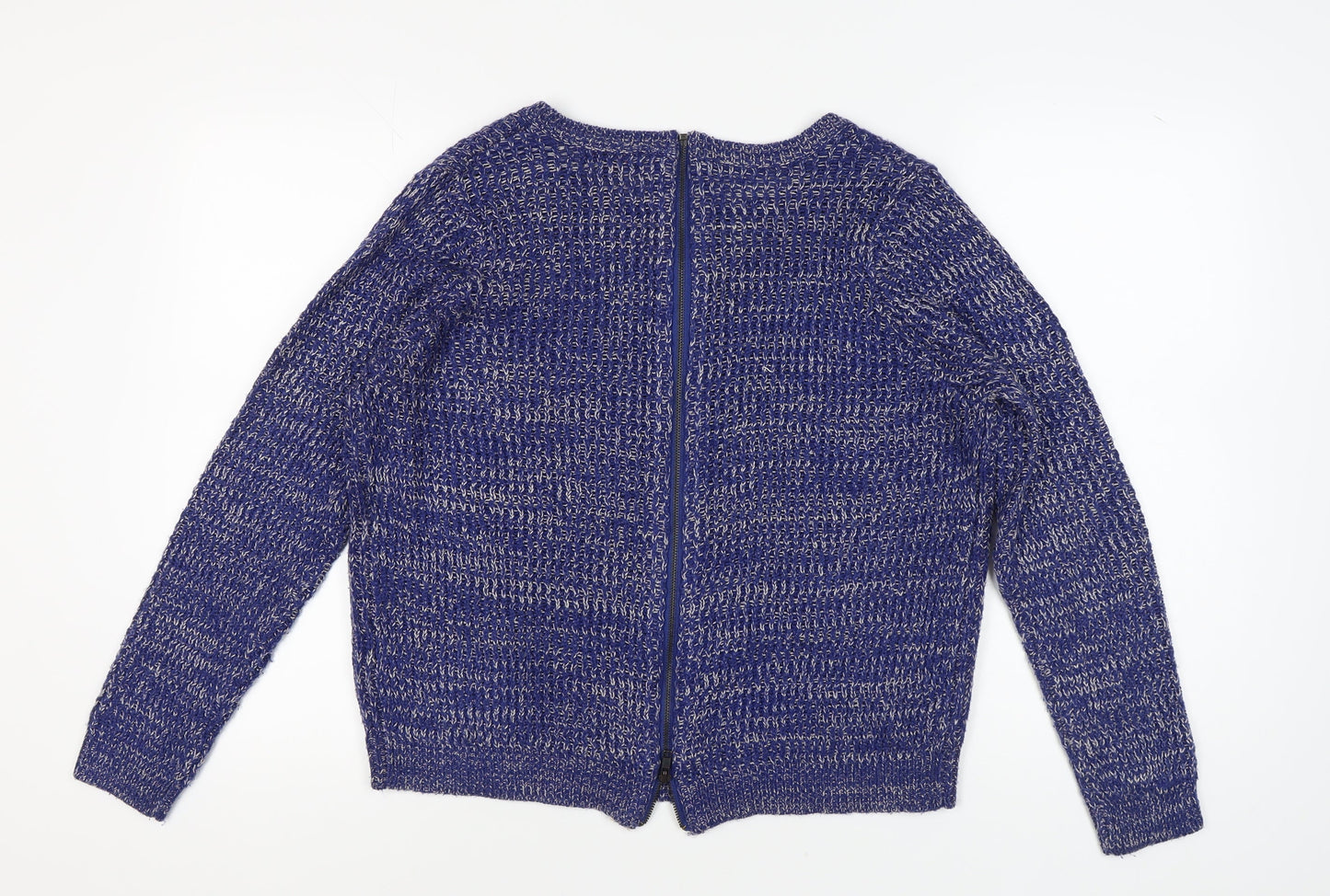 Womens UK Size XL Therapy Blue Pullover Jumper