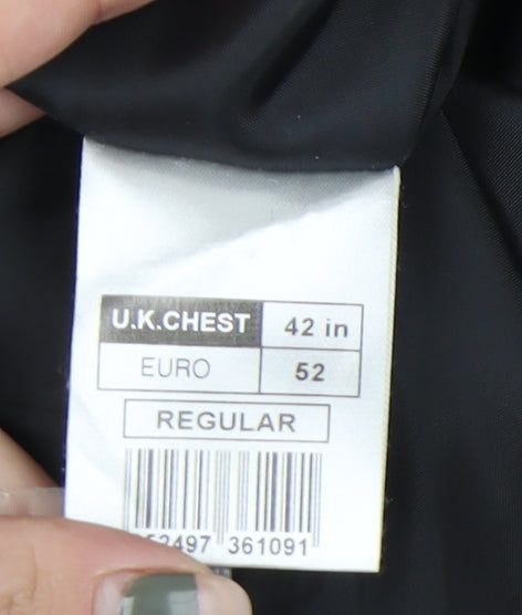 Mens UK Size 42 Unbranded Regular Blue Suit Waistcoat