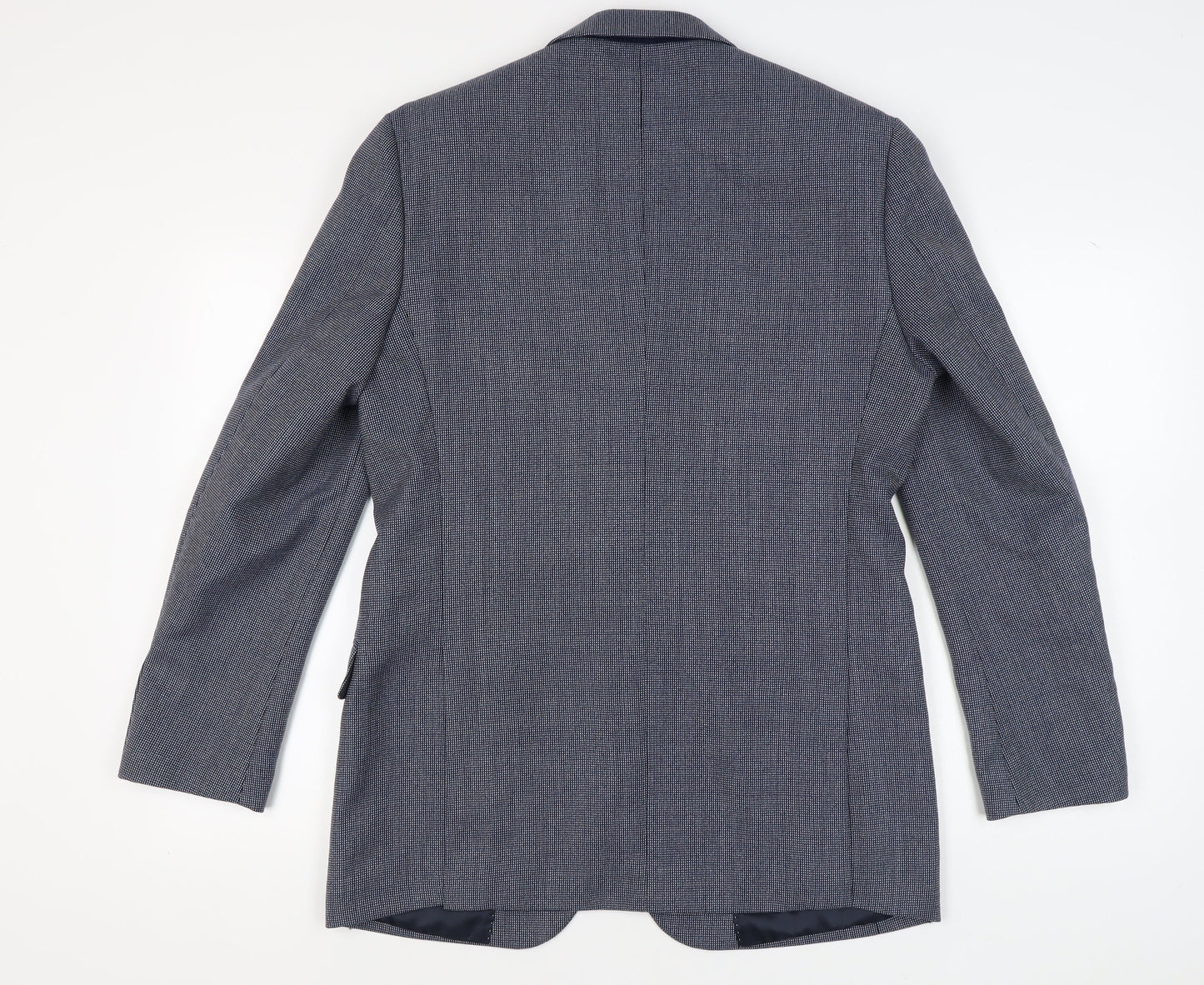 Mens UK Size 40 Marks and Spencer Regular Blue Suit Jacket