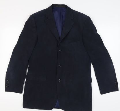 Mens UK Size 38 Marks and Spencer Regular Blue Suit Jacket