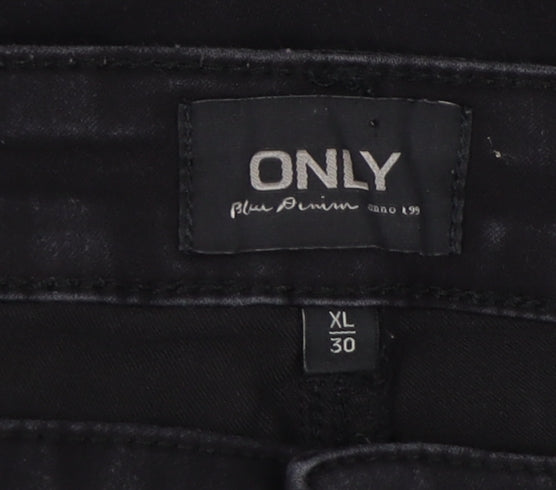 ONLY Women's Black XL Skinny Jeans
