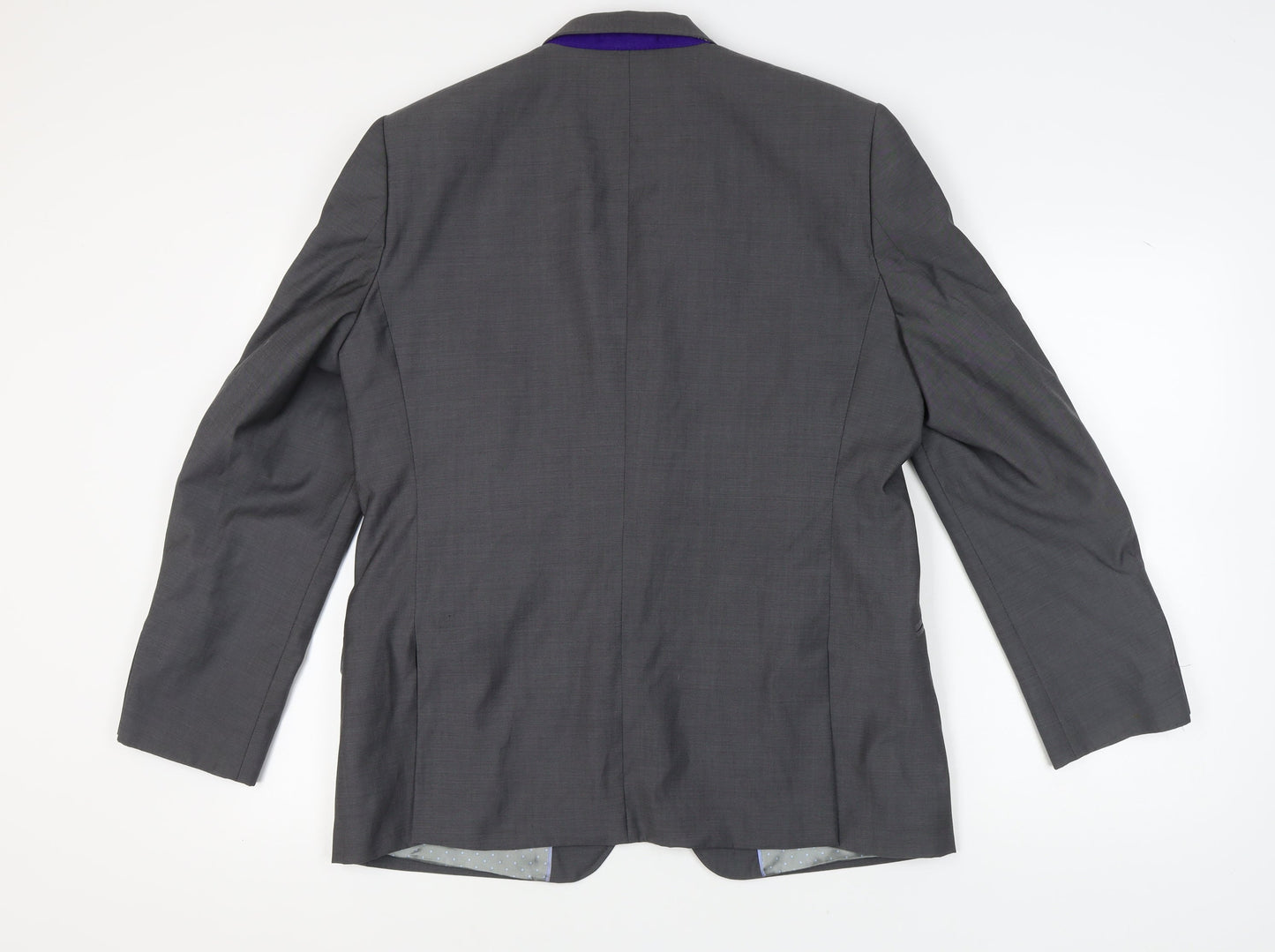 Mens UK Size 44 Ted Baker Regular Grey Suit Jacket