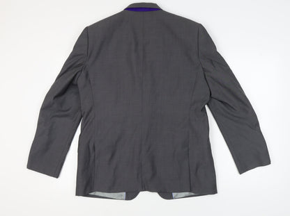 Mens UK Size 44 Ted Baker Regular Grey Suit Jacket