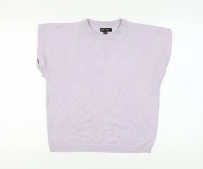 Womens UK Size M/L QED London Purple Pullover Jumper