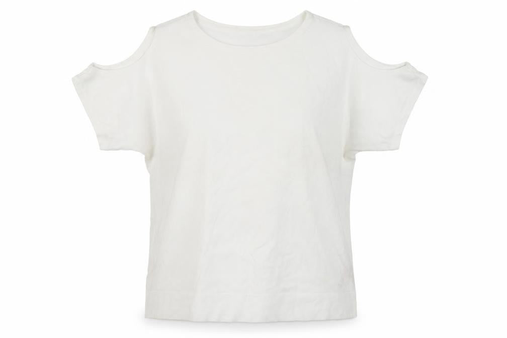 Womens UK Size M Wallis White Basic T-Shirt