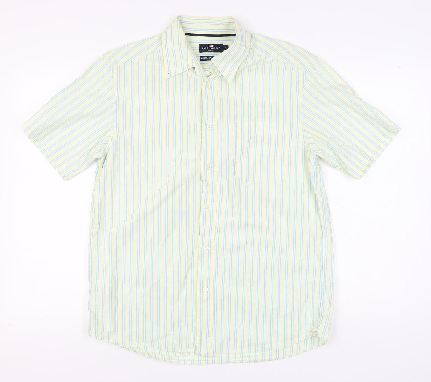 Marks and Spencer Men's Multicoloured Striped Shirt M