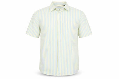 Marks and Spencer Men's Multicoloured Striped Shirt M