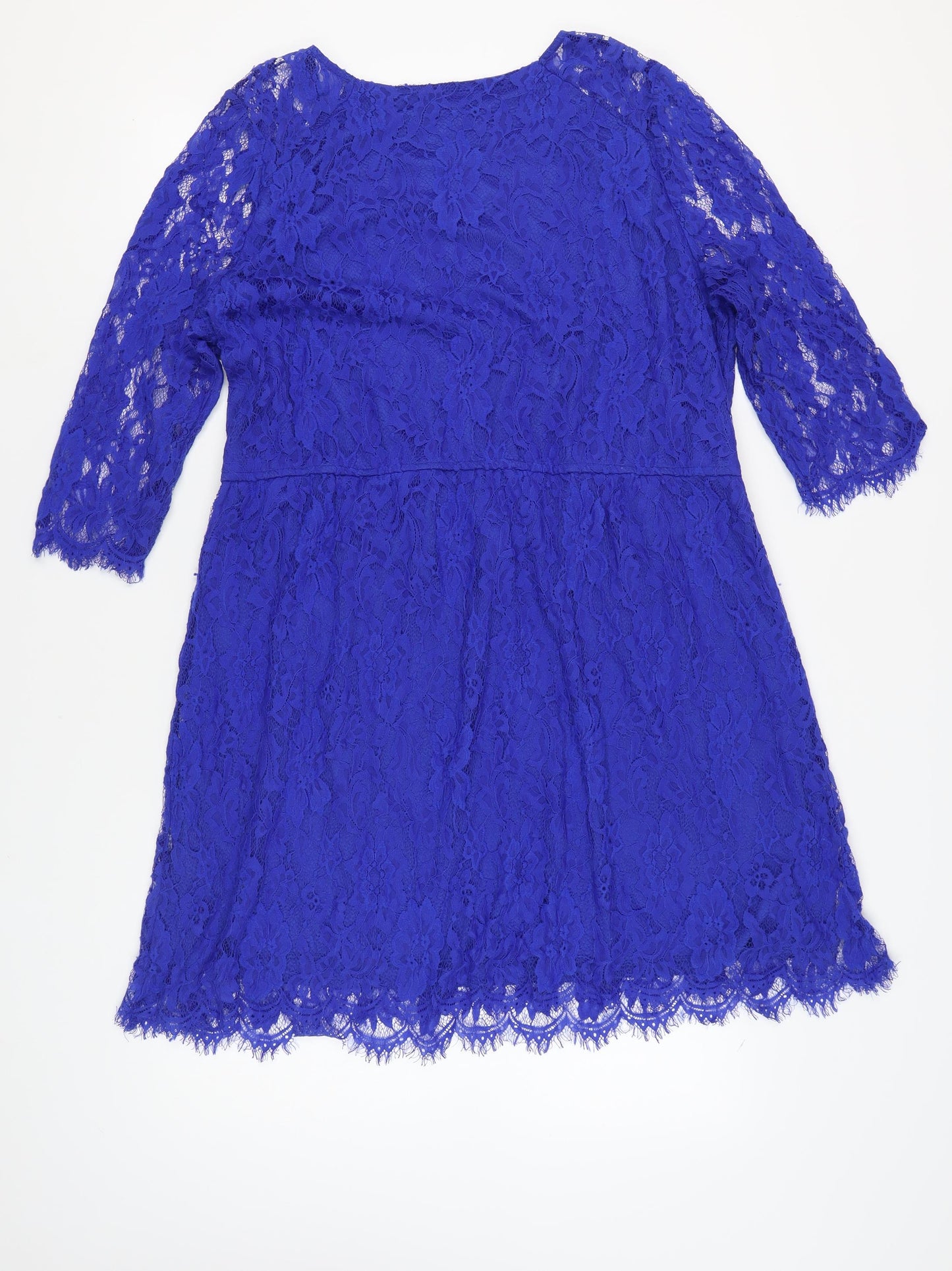 Capsule Women's Blue Lace Dress Size 24