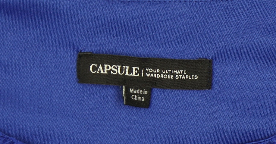 Capsule Women's Blue Lace Dress Size 24