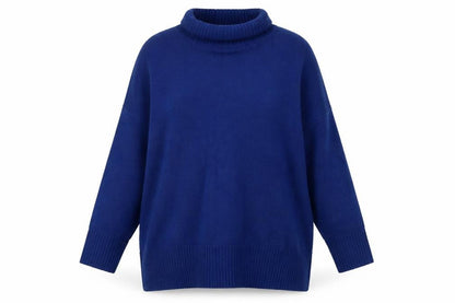 Womens UK Size 10 Brave Soul Blue Pullover Jumper