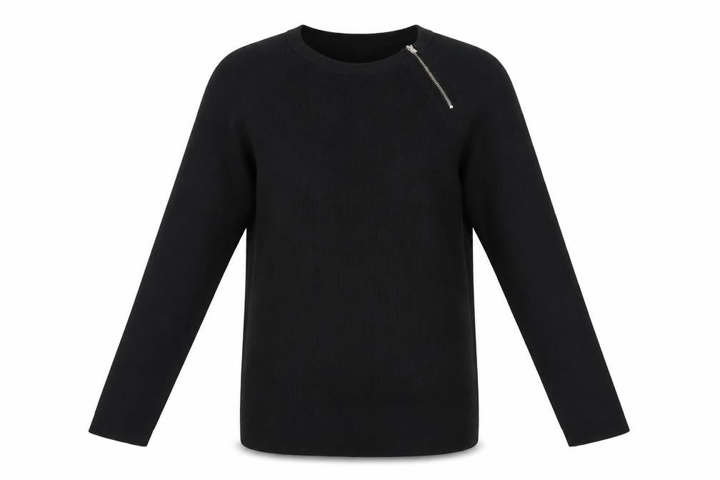 Womens UK Size L River Island Black Basic T-Shirt