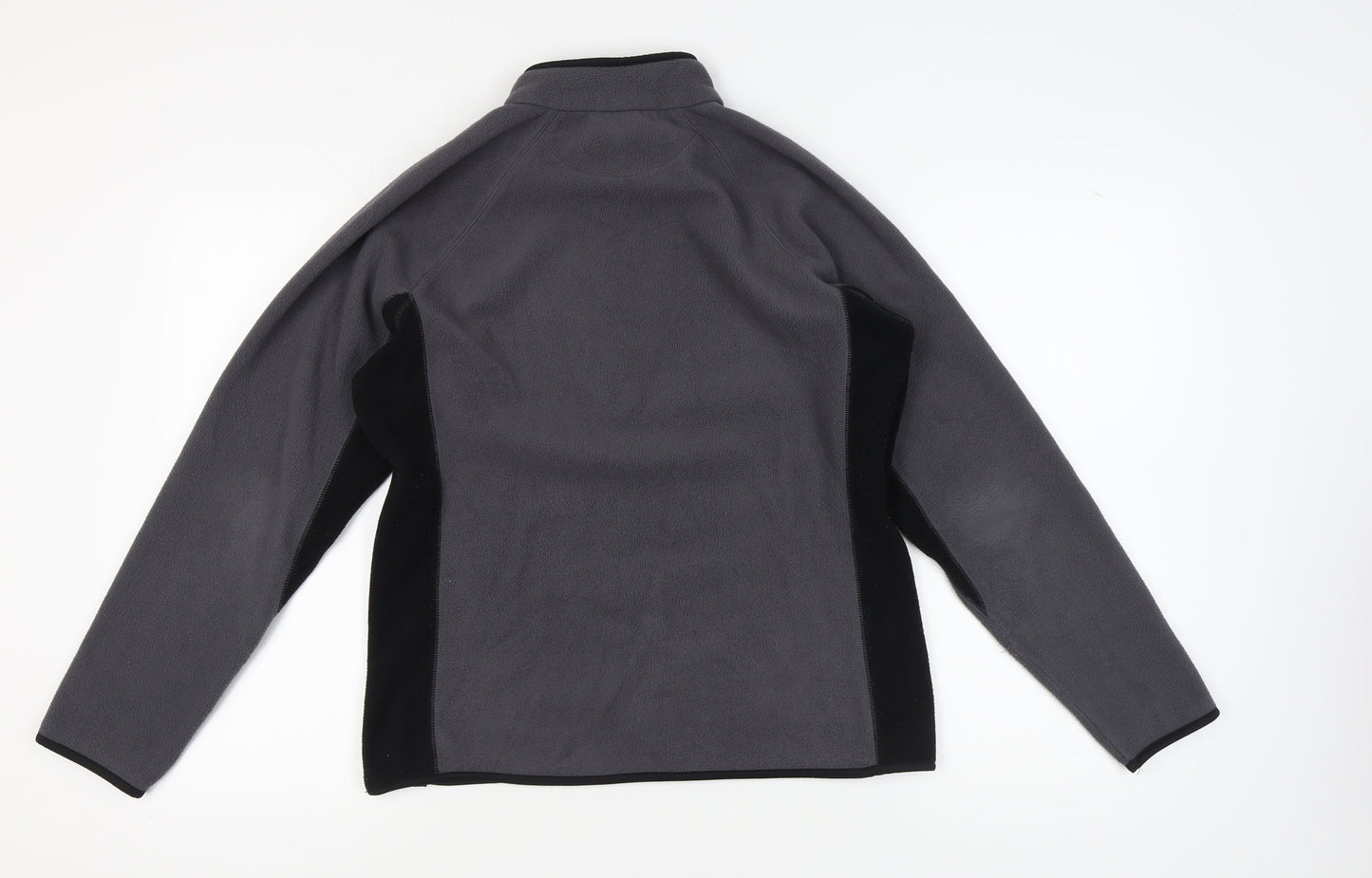 Trekmates Women's Grey Fleece 1/2 Zip Sweatshirt L