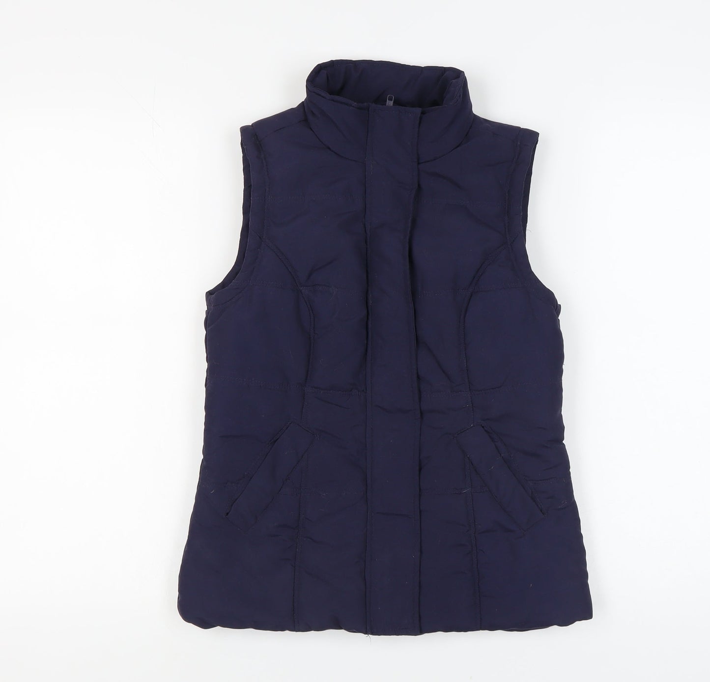 Womens UK Size 8 New Look Blue Puffer Jacket